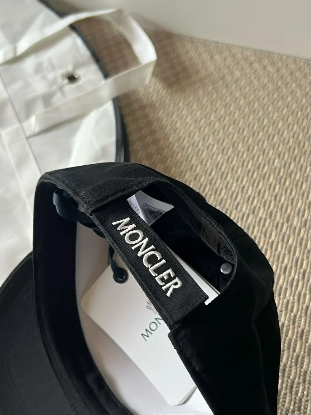 Moncler black baseball